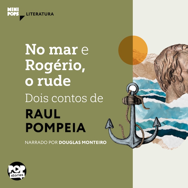Okładka książki dla No mar e Rogério, o rude - dois contos de Raul Pompéia