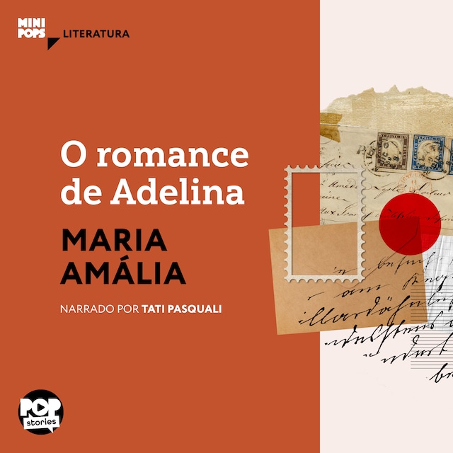 Book cover for O romance de Adelina - fragmentos de cartas