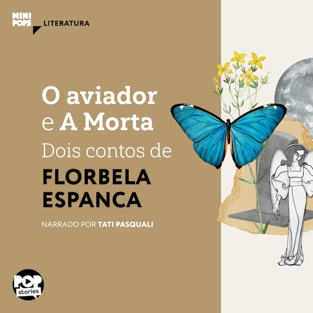 Book cover for O aviador e A Morta - dois contos de Florbela Espanca