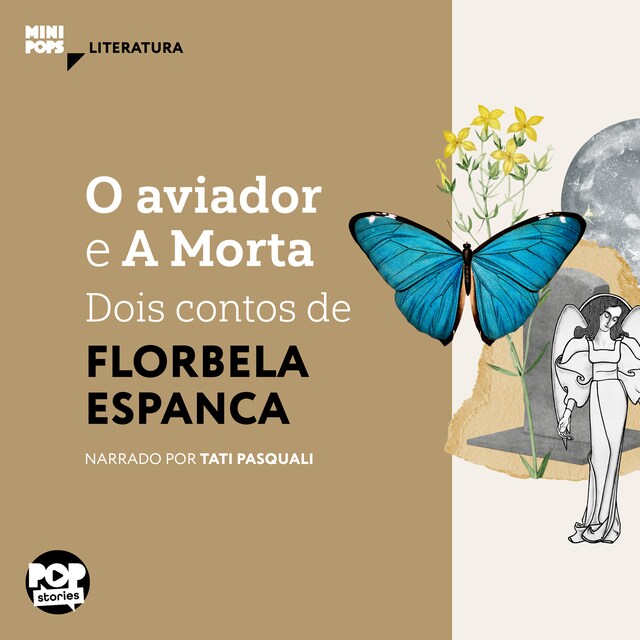 Okładka książki dla O aviador e A Morta - dois contos de Florbela Espanca
