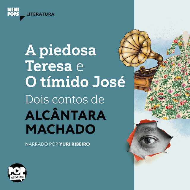 Kirjankansi teokselle A piedosa Teresa e O tímido José: dois contos de Alcântara Machado