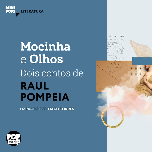 Kirjankansi teokselle Mocinha e Olhos - dois contos de Raul Pompéia