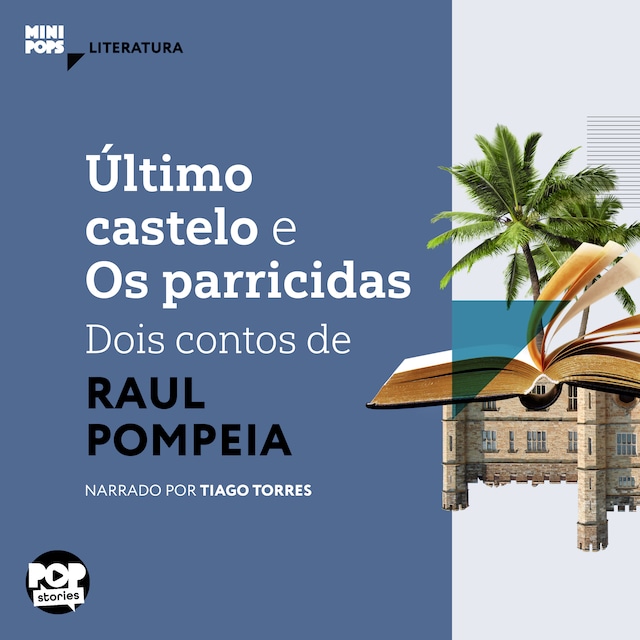 Kirjankansi teokselle Último castelo e Os parricidas - dois contos de Raul Pompeia