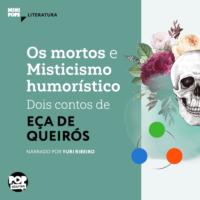 Couverture de livre pour Os mortos e Misticismo humorístico -  dois contos de Eça de Queiroz