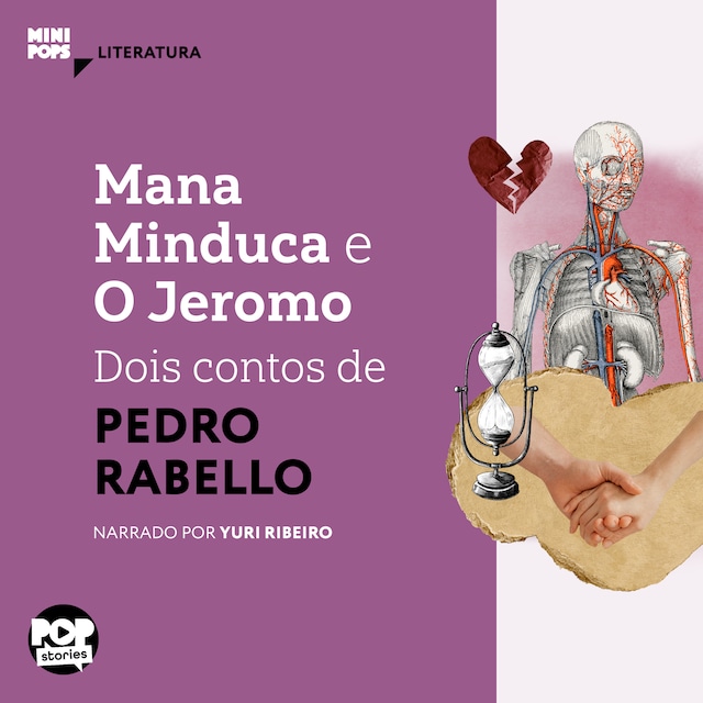 Portada de libro para Mana Minduca e O Jeromo - dois contos de Pedro Rabelo
