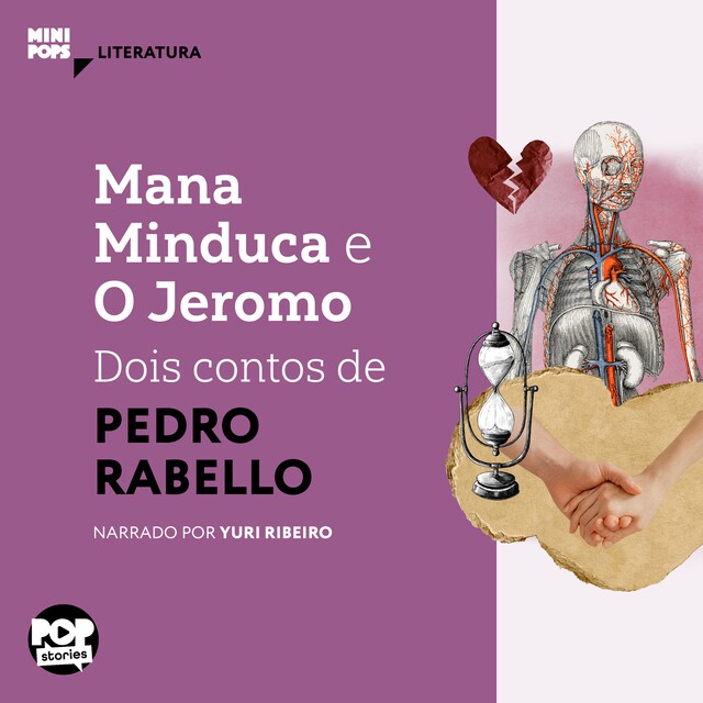 Portada de libro para Mana Minduca e O Jeromo - dois contos de Pedro Rabelo