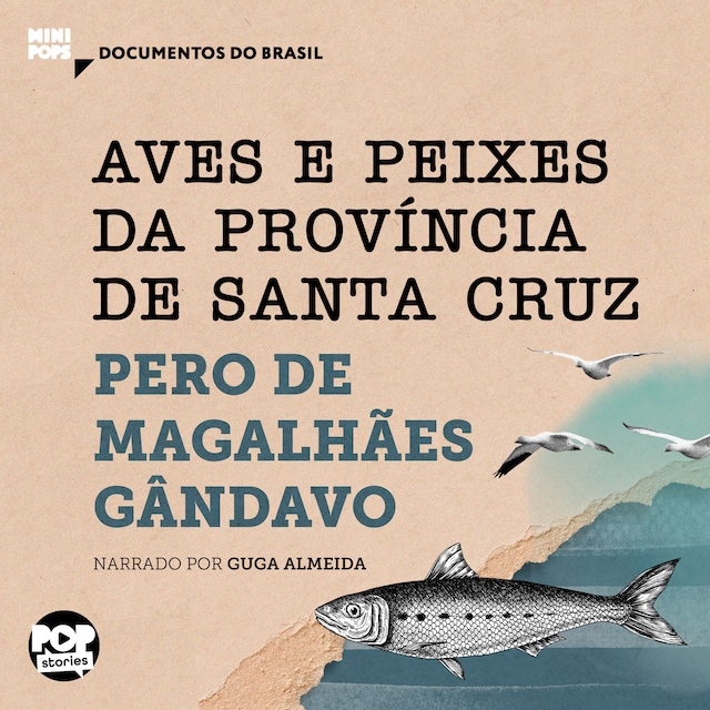 Book cover for Aves e peixes da Província de Santa Cruz