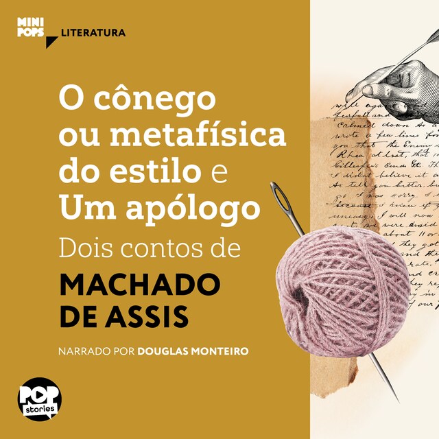 Boekomslag van O cônego ou metafísica do estilo e Um apólogo - dois contos de Machado de Assis