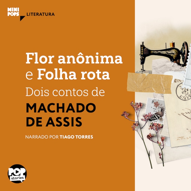 Buchcover für Flor anônima e Folha rota