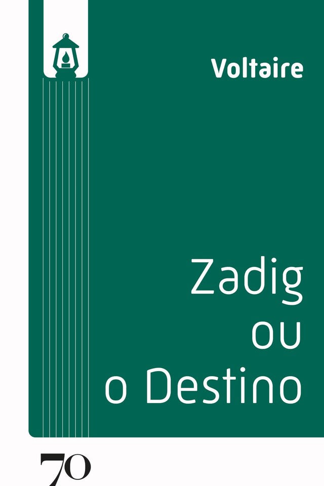 Portada de libro para Zadig, ou o destino