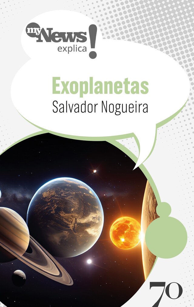 Book cover for MyNews Explica Exoplanetas
