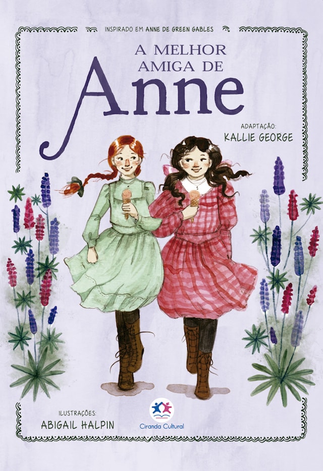 Buchcover für A melhor amiga de Anne