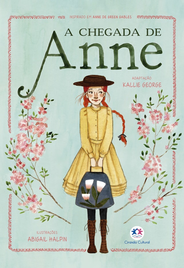 Kirjankansi teokselle A chegada de Anne