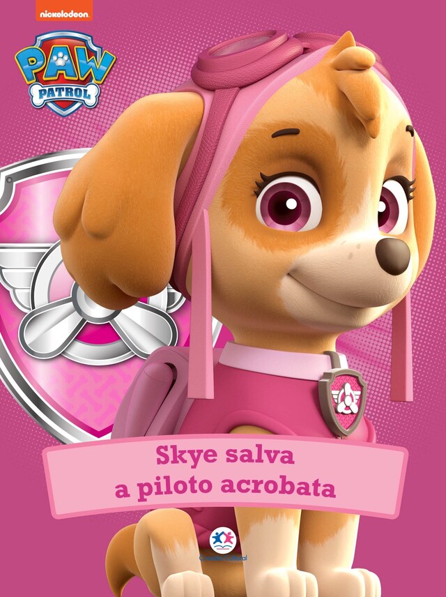 Book cover for Patrulha Canina - Skye salva a piloto acrobata