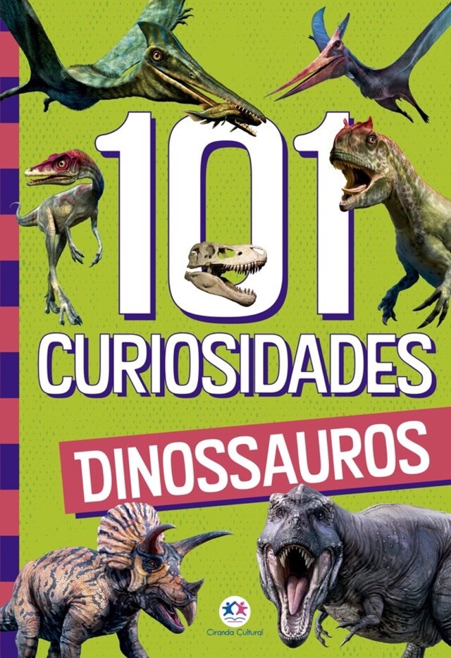 Buchcover für 101 curiosidades - Dinossauros