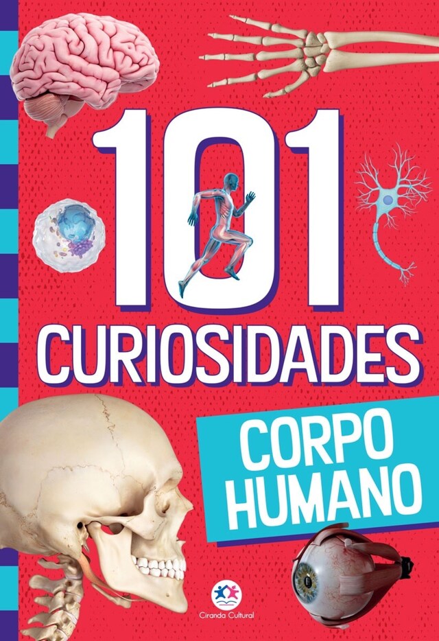 Buchcover für 101 curiosidades - Corpo humano