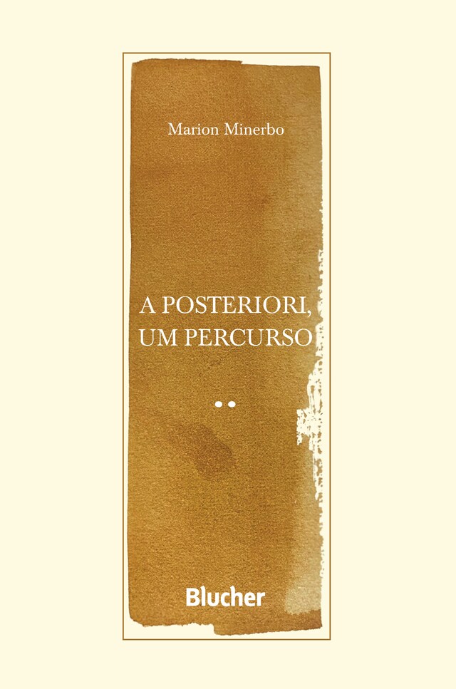 Book cover for A posteriori, um percurso