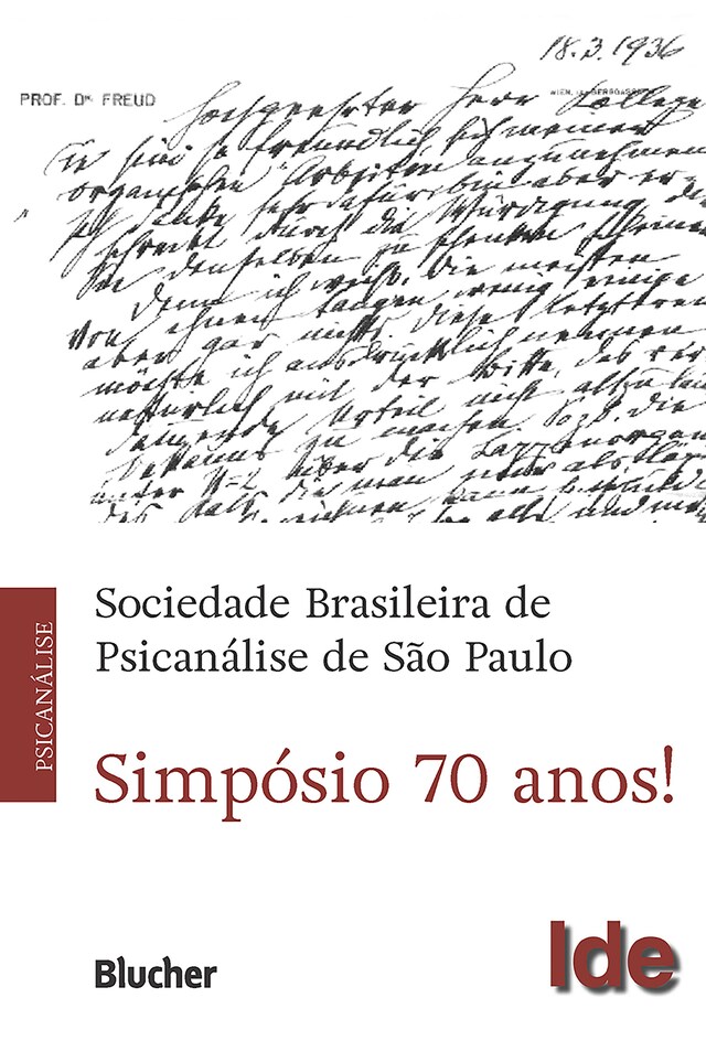 Kirjankansi teokselle Simpósio 70 anos!