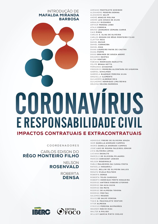 Book cover for Coronavírus e responsabilidade civil
