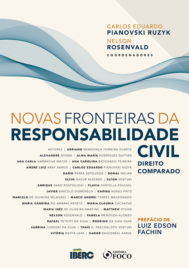 Boekomslag van Novas fronteiras da responsabilidade civil