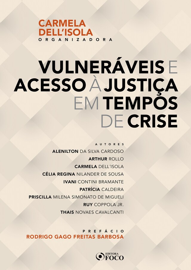 Copertina del libro per Vulneráveis e acesso à justiça em tempos de crise