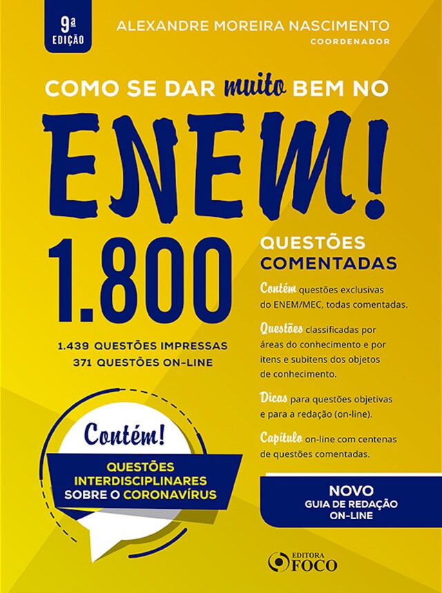 Copertina del libro per Como se dar muito bem no ENEM