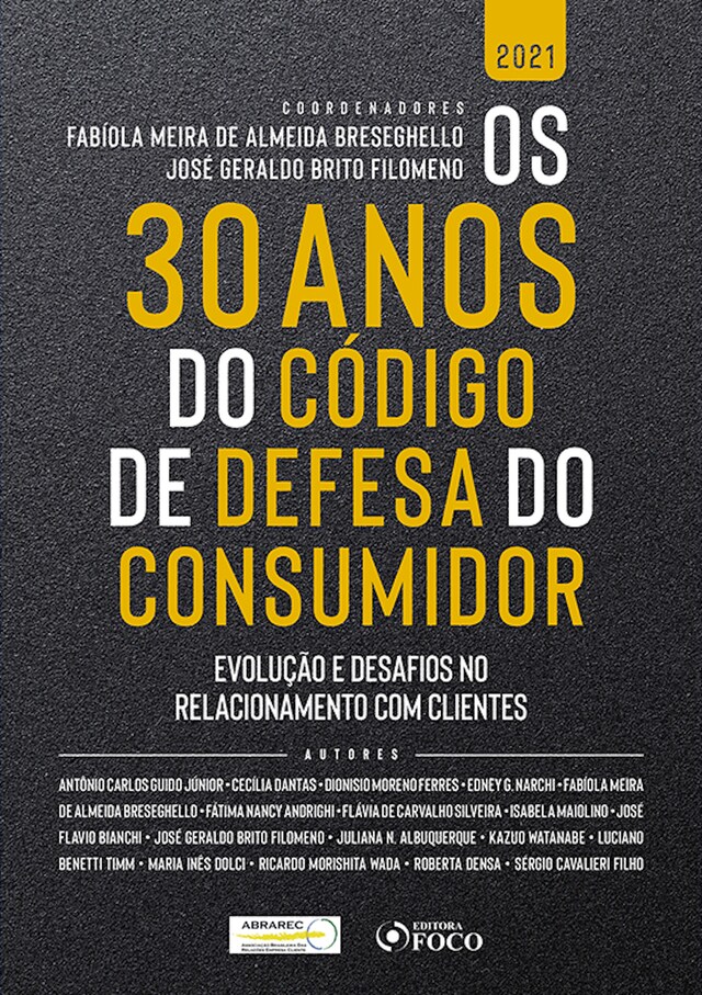 Bokomslag for Os 30 anos do Código de Defesa do Consumidor