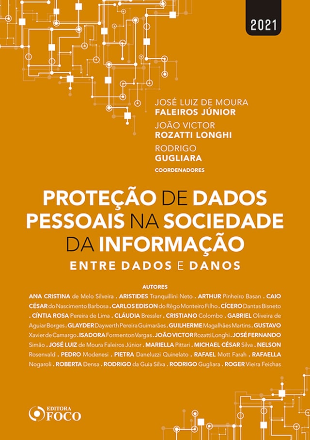 Portada de libro para Proteção de dados pessoais na sociedade da informação