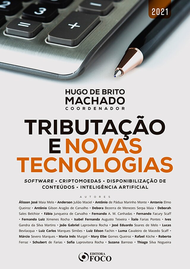 Buchcover für Tributação e novas tecnologias