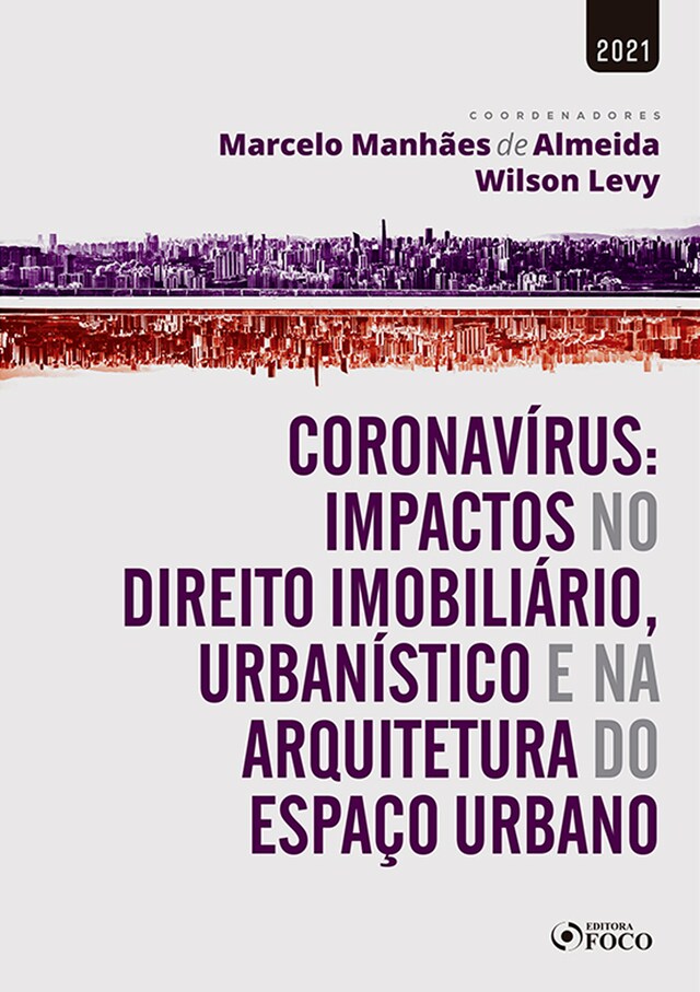 Book cover for Coronavírus: Impactos no Direito Imobiliário, Urbanístico e na Arquitetura do Espaço Urbano