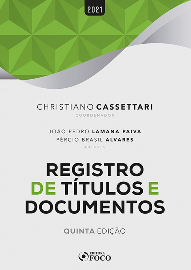 Portada de libro para Registro de títulos e documentos