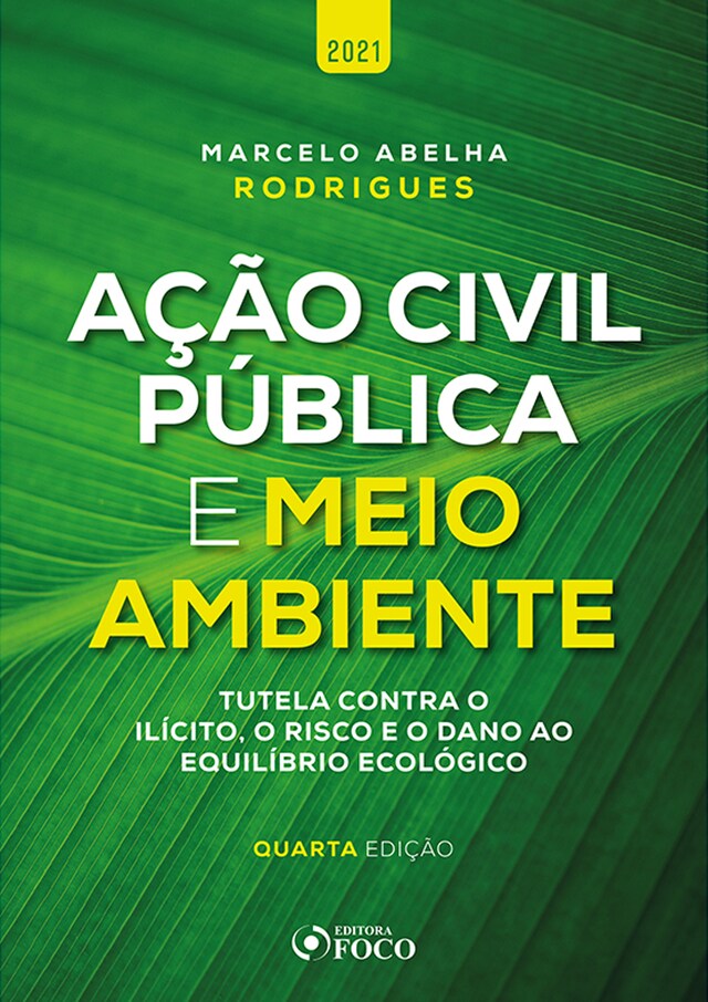 Bokomslag for Ação civil pública e meio ambiente