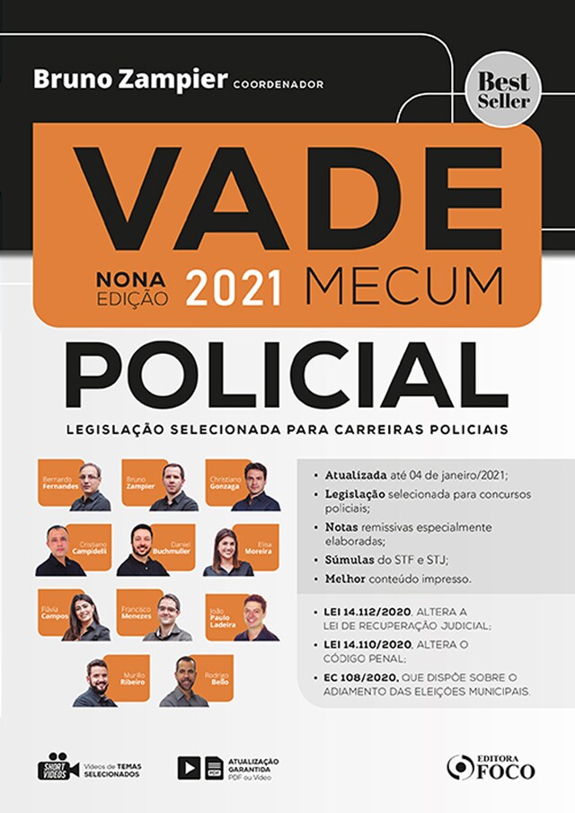 Book cover for Vade Mecum Policial