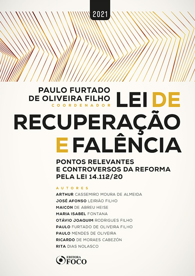 Buchcover für Lei de Recuperação e Falência