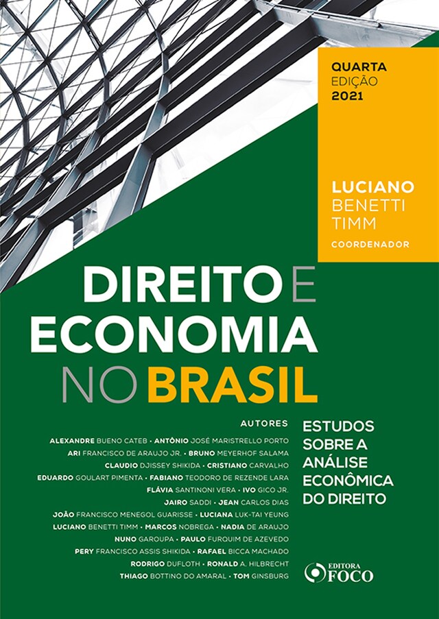 Copertina del libro per Direito e Economia no Brasil