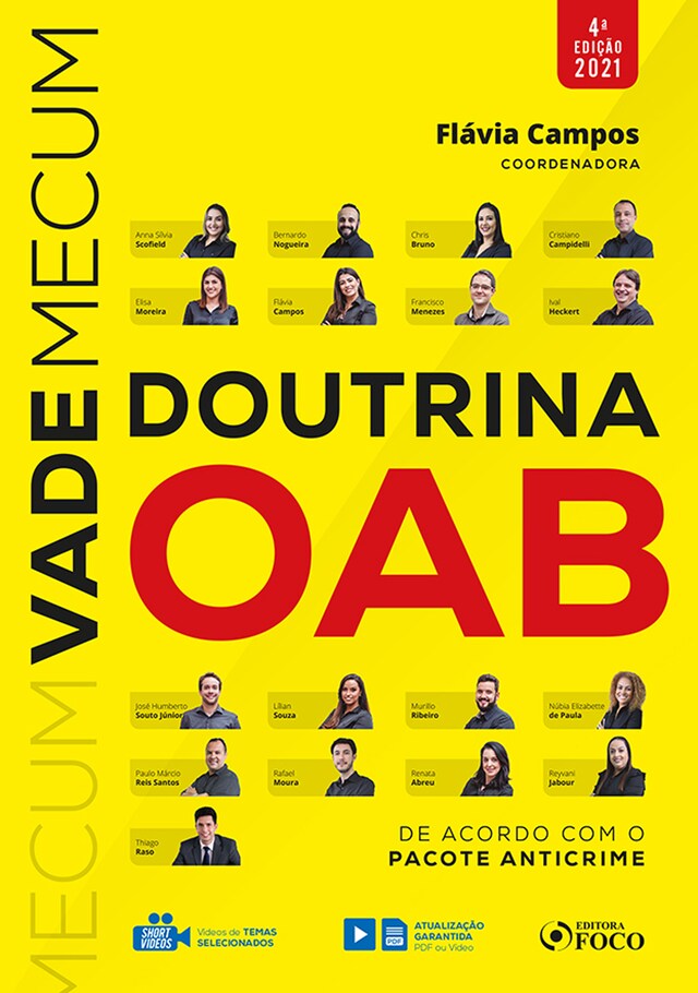 Portada de libro para Vade Mecum de Doutrina da OAB