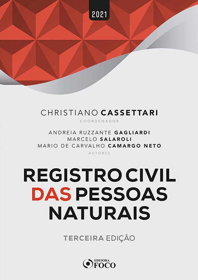 Copertina del libro per Registro Civil das Pessoas Naturais