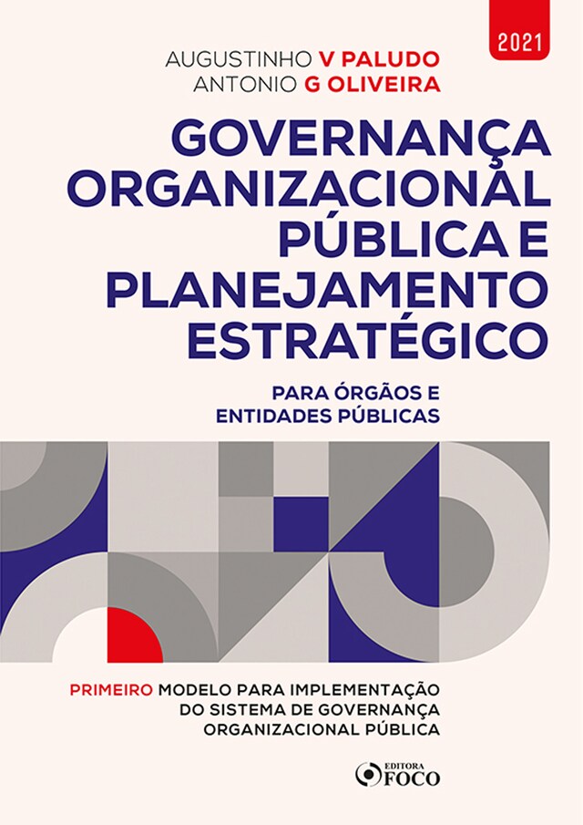 Book cover for Governança Organizacional Pública e Planejamento Estratégico