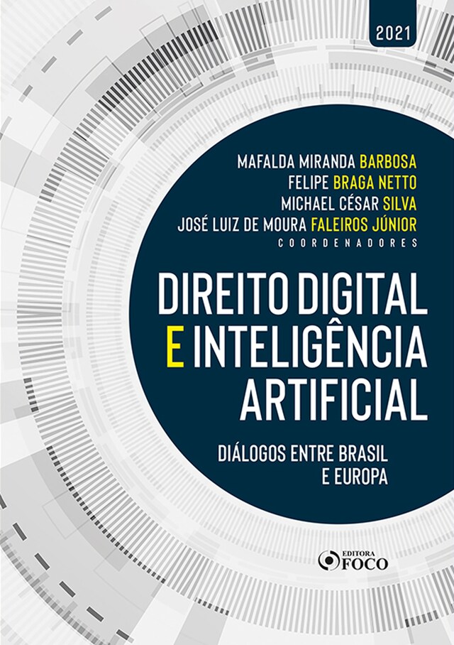 Buchcover für Direito Digital e Inteligência Artificial