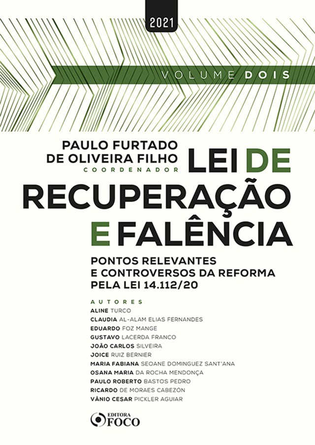 Okładka książki dla Lei de recuperação e falência