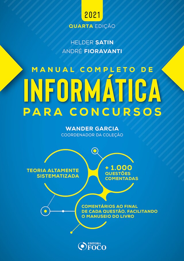 Buchcover für Manual completo de informática para concursos