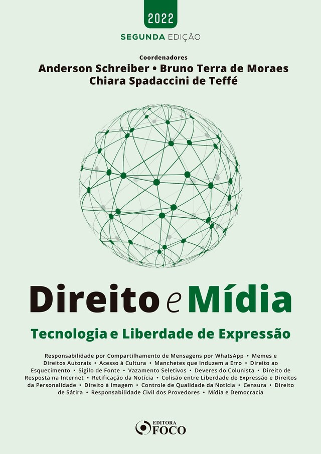 Buchcover für Direito e Mídia