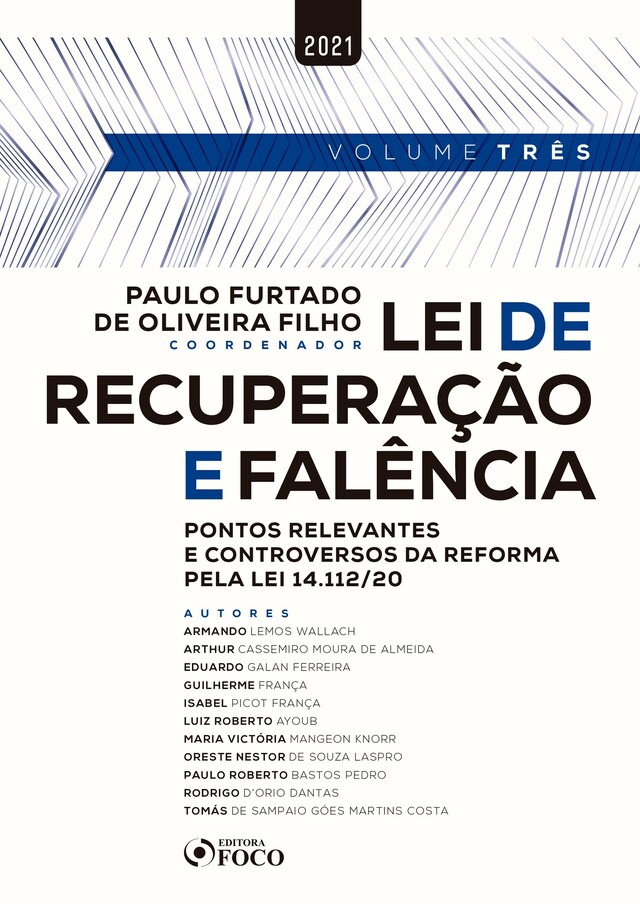 Buchcover für Lei de Recuperação e Falência