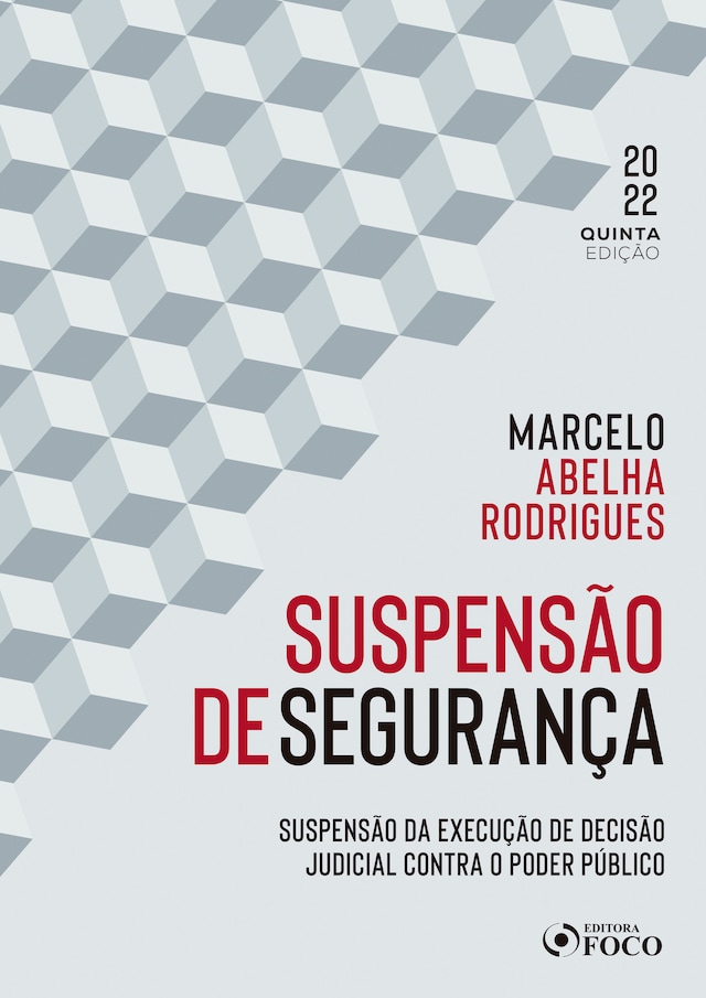 Book cover for Suspensão de segurança