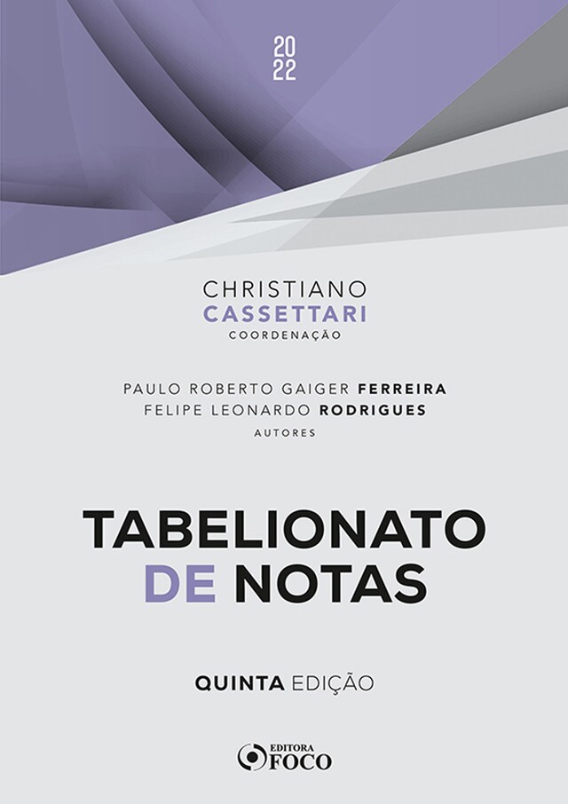 Buchcover für Tabelionato de notas