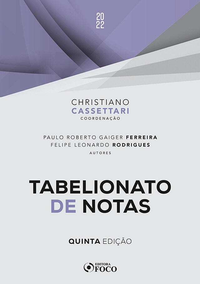 Kirjankansi teokselle Tabelionato de notas