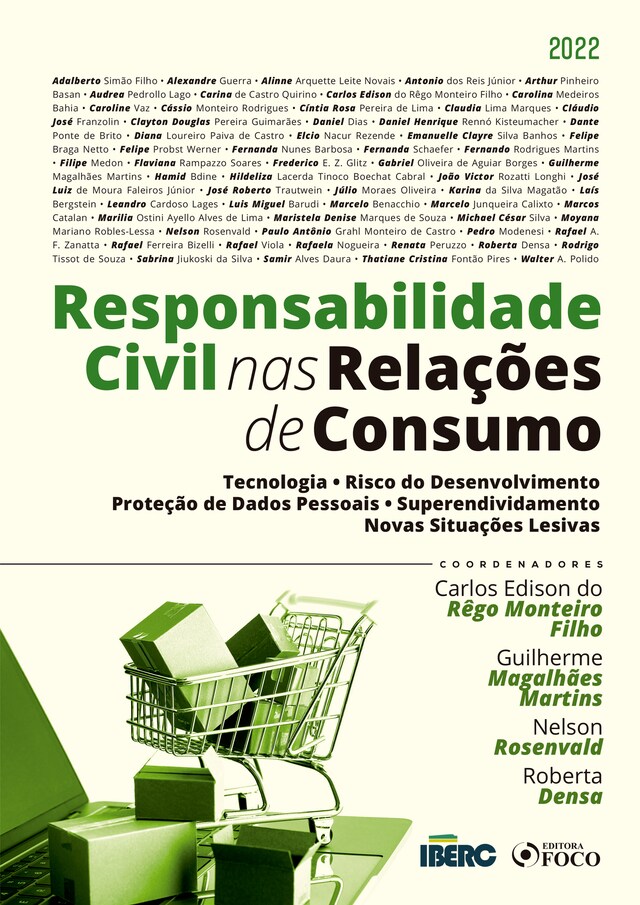Book cover for Responsabilidade civil nas relações de consumo