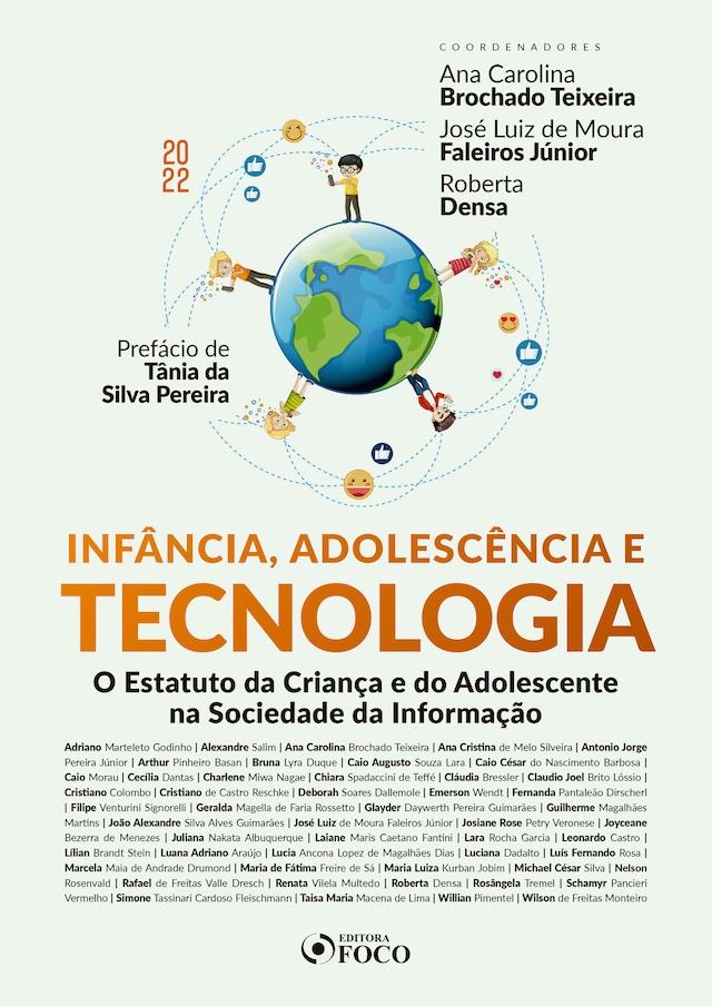 Portada de libro para Infância, adolescência e tecnologia