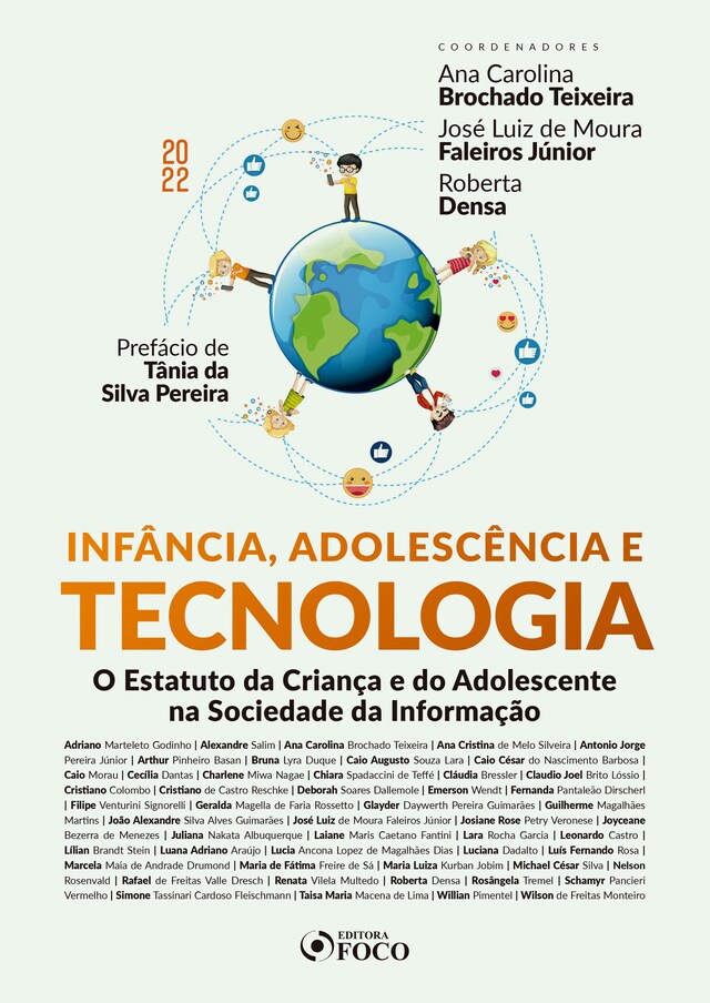 Copertina del libro per Infância, adolescência e tecnologia