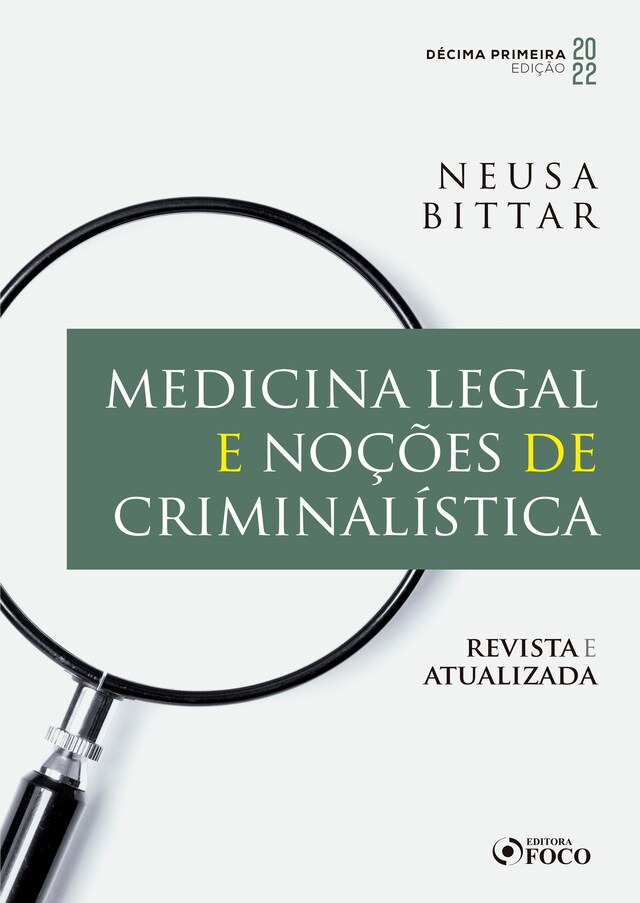 Boekomslag van Medicina legal e noções de criminalística